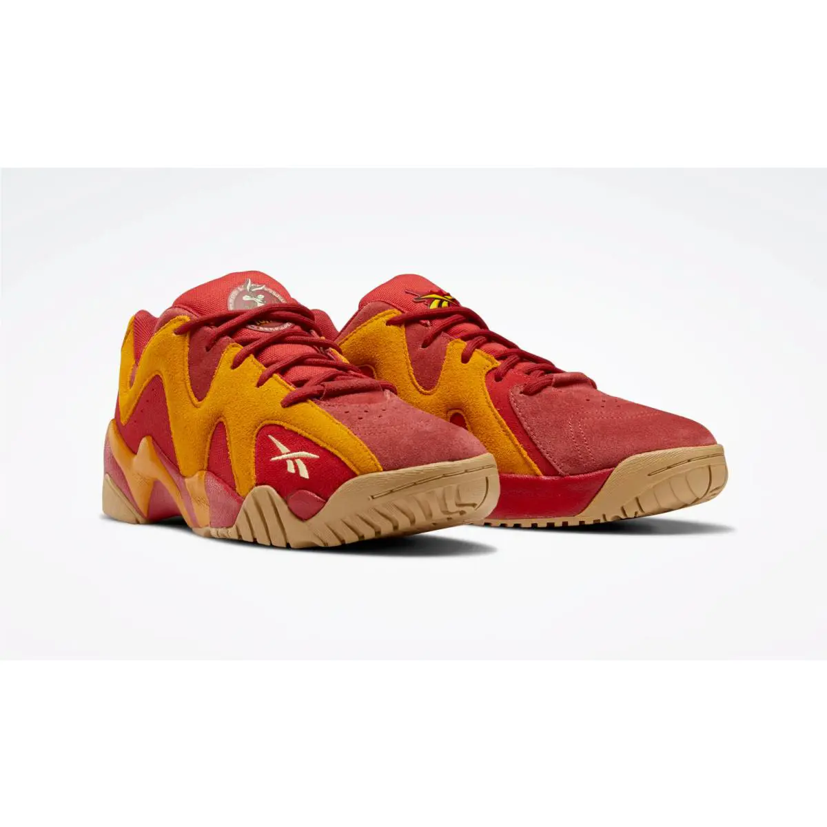 Reebok shoes - Reebok Hurrikaze - Hurrikaze - Mars Red / Bright Ochre / Rebel Red 0