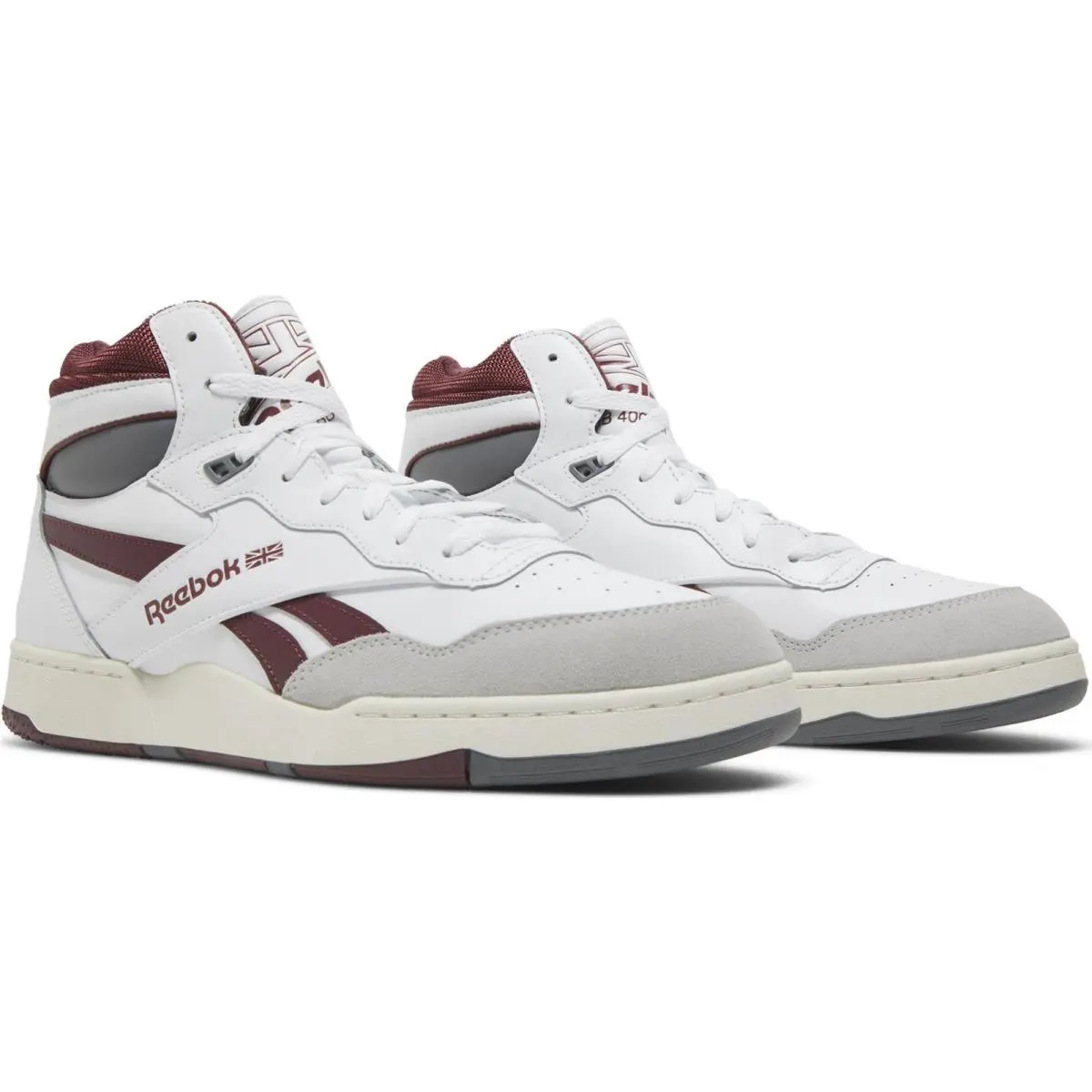 Reebok shoes - White/Classic Maroon/Pure Grey 5