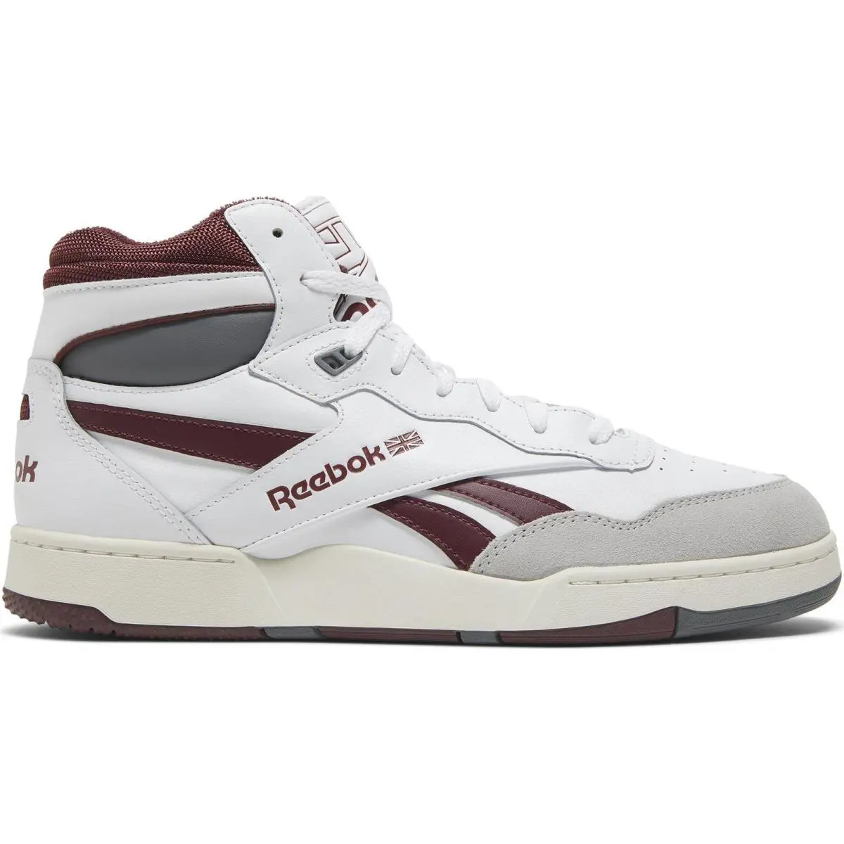 Reebok shoes - White/Classic Maroon/Pure Grey 4