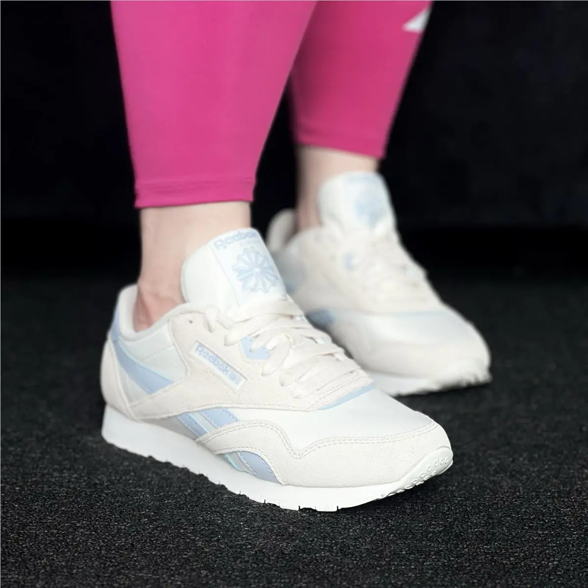 Reebok shoes - Reebok Classic Nylon - Classic Nylon - Reebok CL Nylon - Beige 6