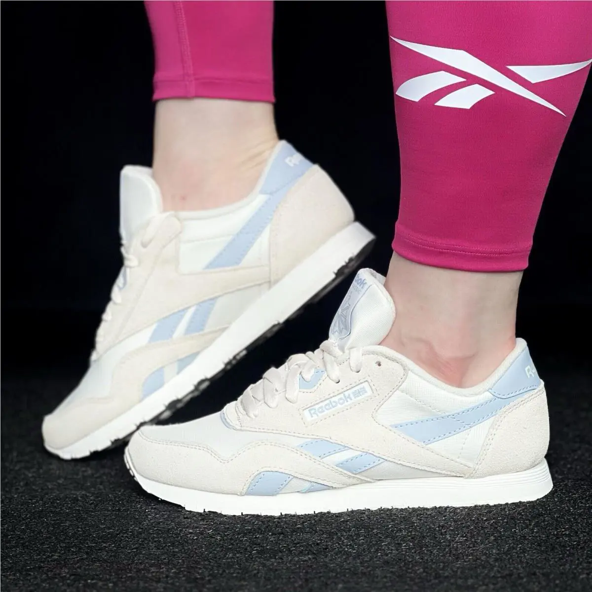 Reebok shoes - Reebok Classic Nylon - Classic Nylon - Reebok CL Nylon - Beige 25