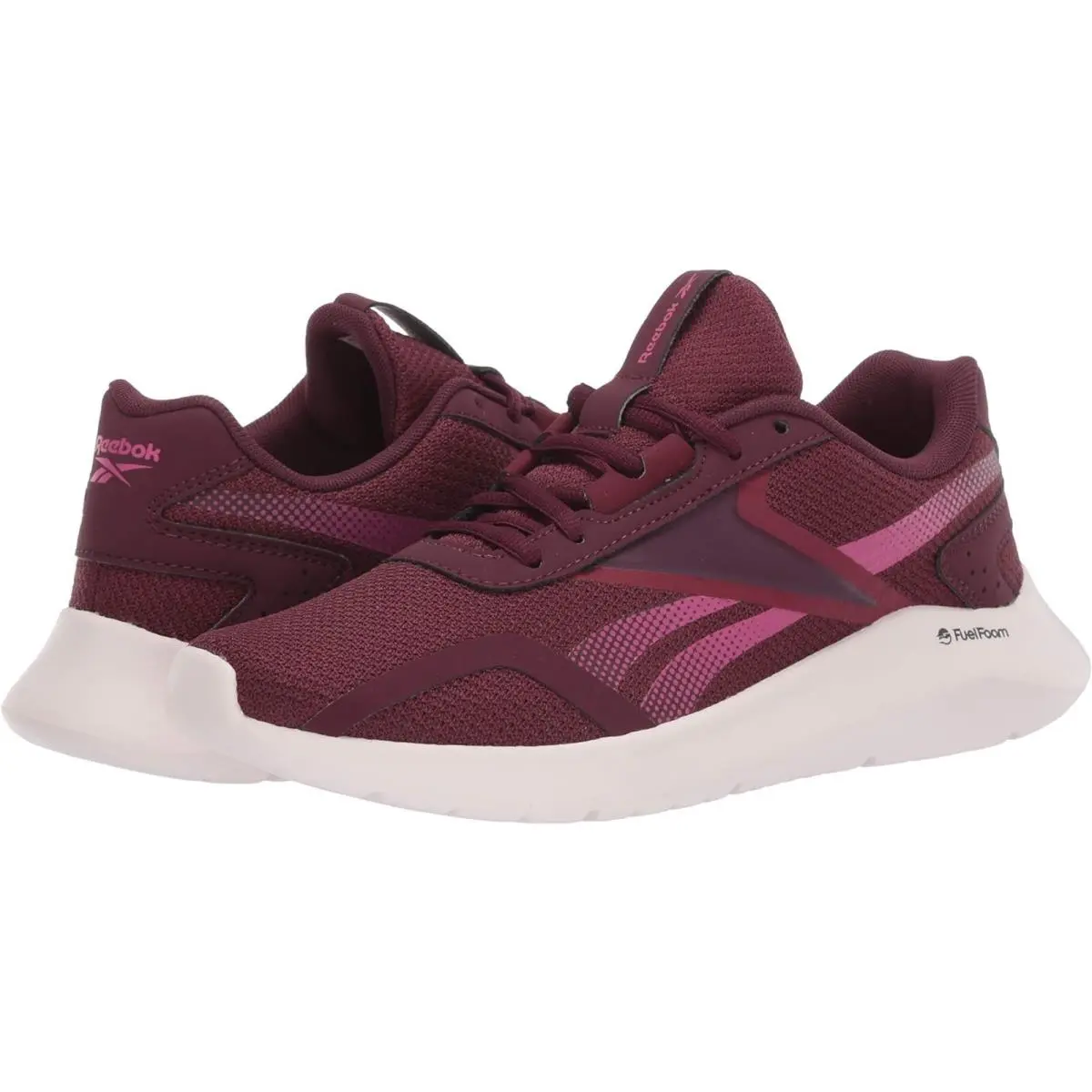Reebok Men`s Energylux 2.0 Running Shoe Maroon/merlot/proud Pink FV0586