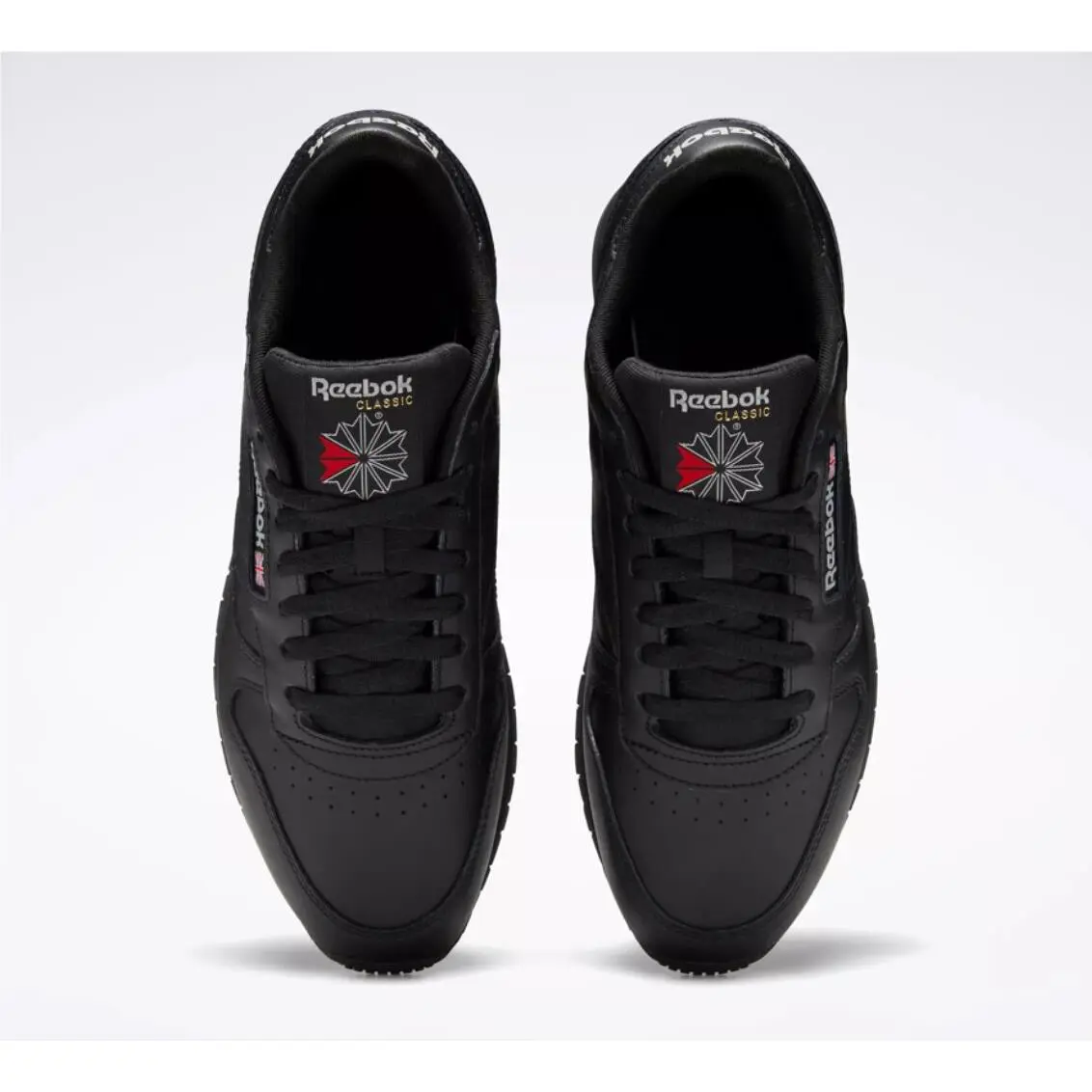 Reebok shoes - Reebok Classic Leather - Classic Leather - Core Black / Core Black / Pure Grey 5 3