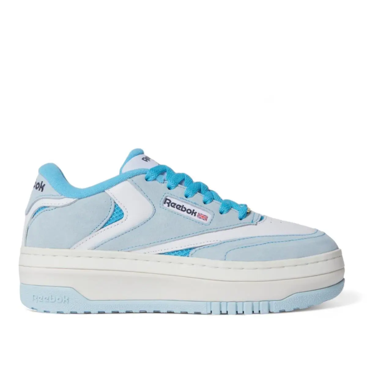 100069984/IE2435 Womens Reebok Club C Extra - Radaqua/Ftwh/Fresblu