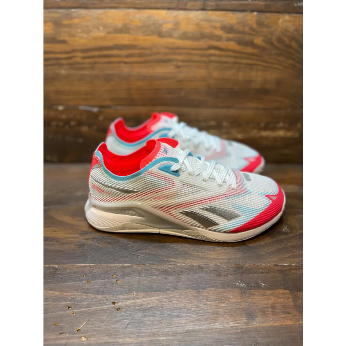 Reebok Nano X2 Froning Crossfit Training Womensshoes White/red-blue GY8906