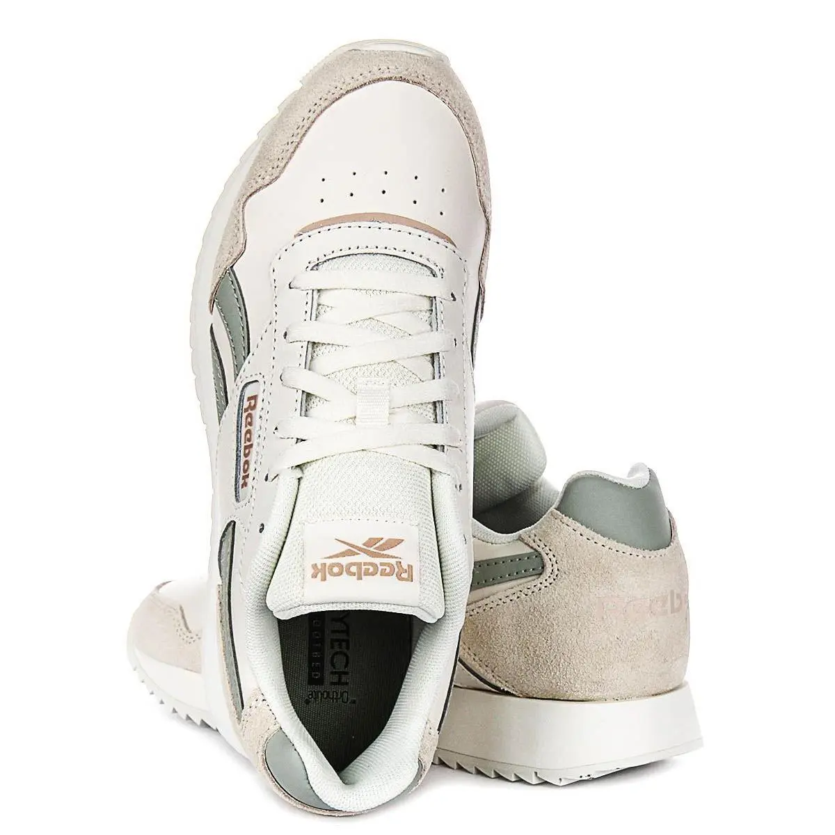 Reebok shoes - WHITE GREEN 2