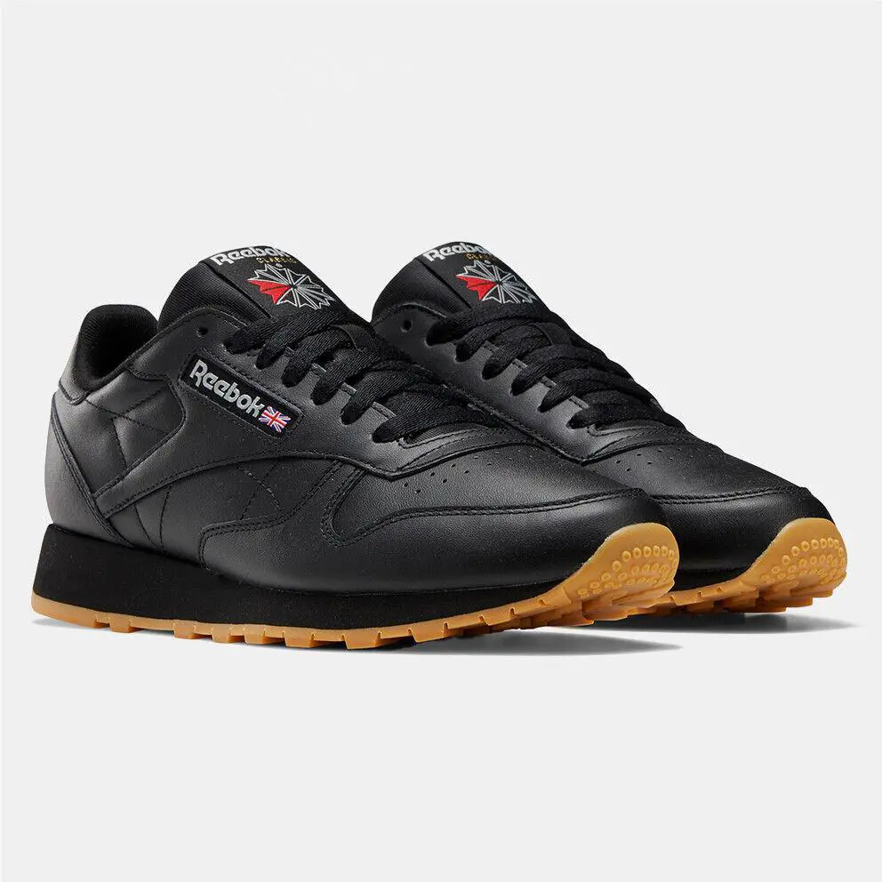 Reebok shoes - Reebok Classic Leather - Classic Leather - GY0954 - Black/Gum 9