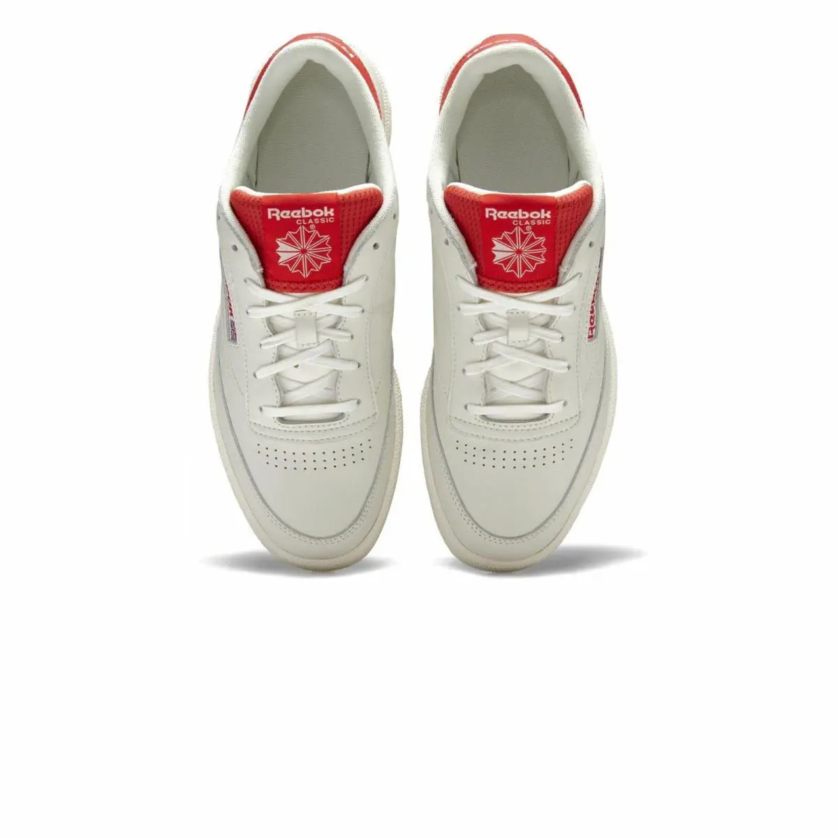 Reebok shoes - Chalk/Radred/Humblu 10