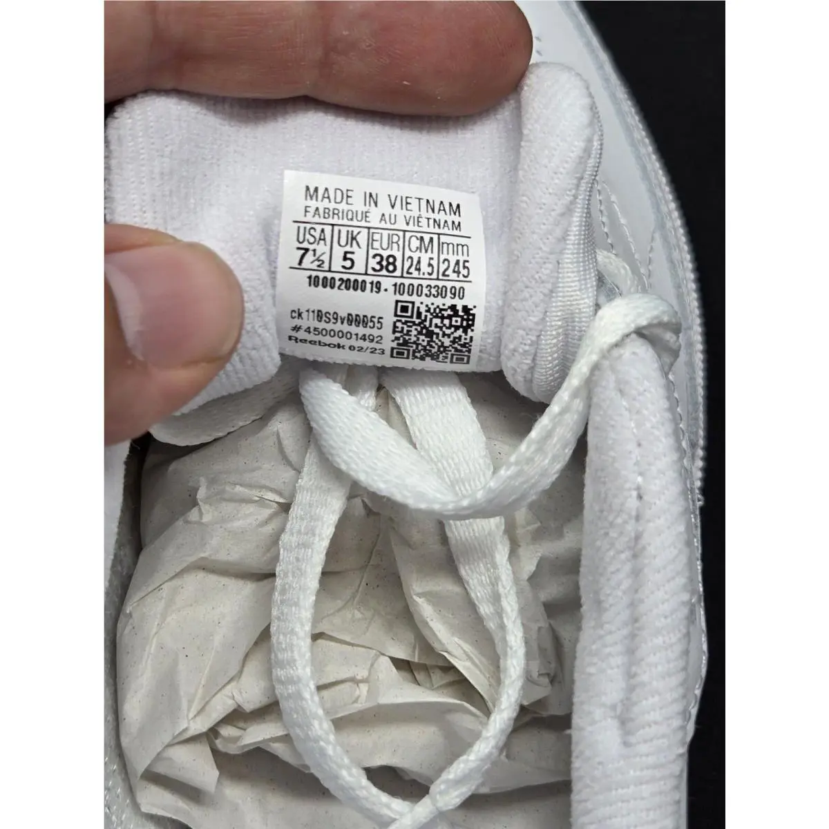 Reebok shoes - Reebok Club C 85 S - 100033090 - White 5