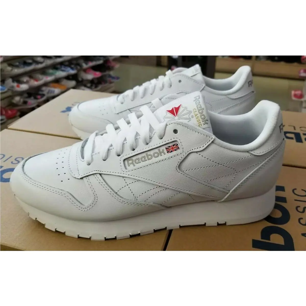 Reebok shoes - Reebok Classic Leather - Classic Leather - 9771 100008492 - White 6