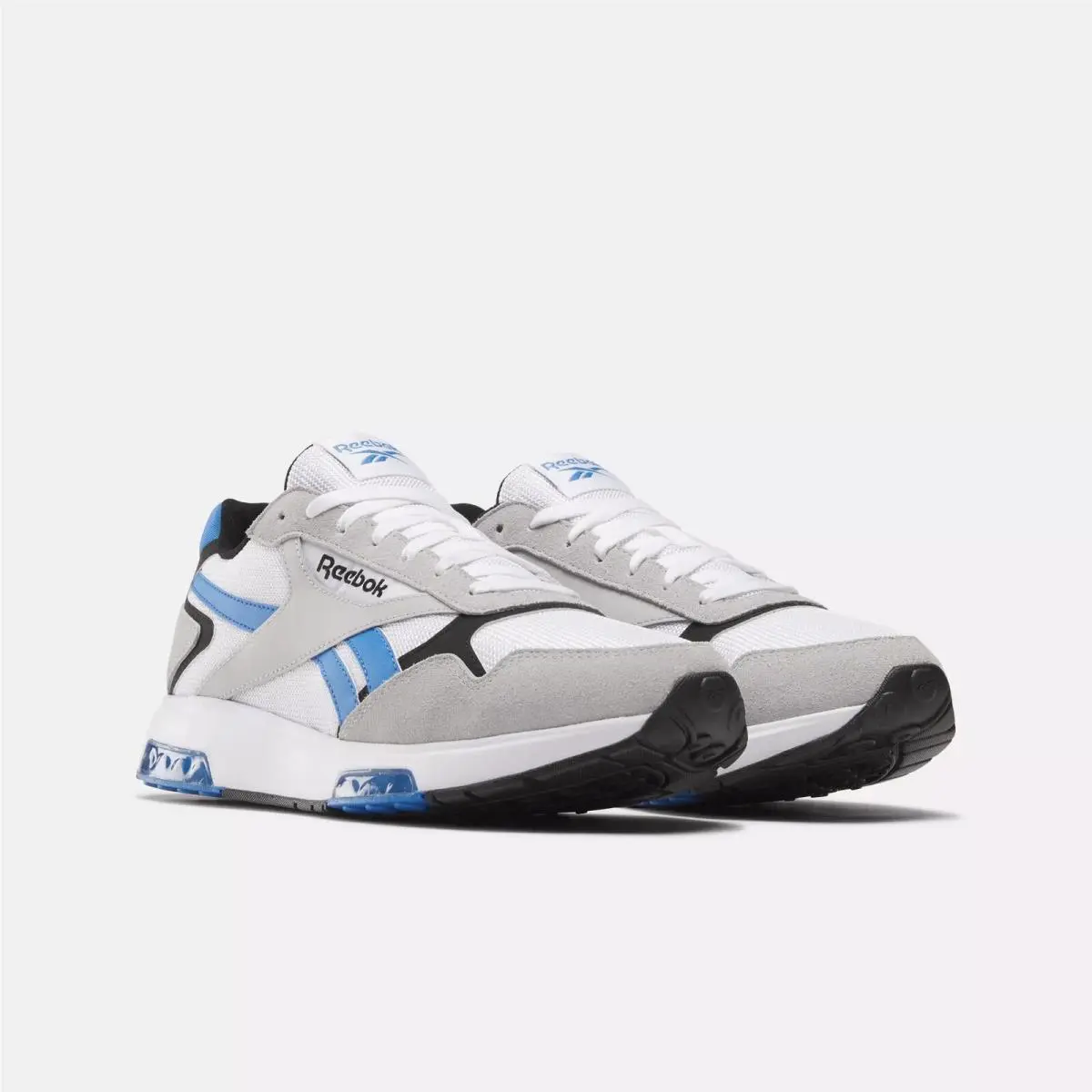 Reebok shoes - White/Kinetic Blue/Grey 1 0