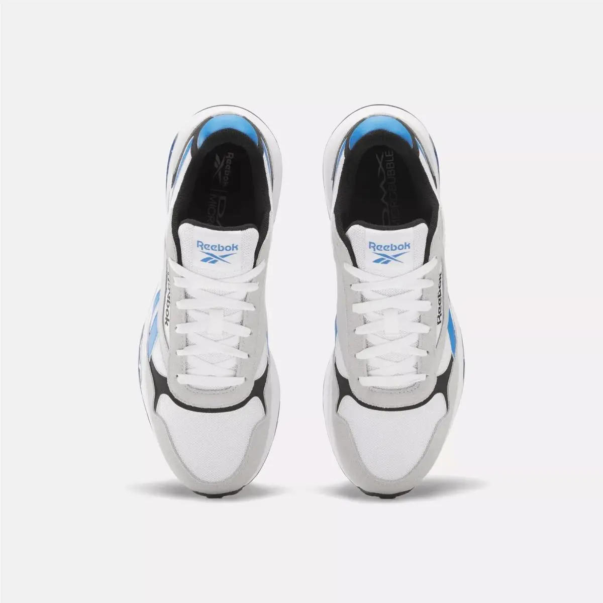 Reebok shoes - White/Kinetic Blue/Grey 1 3