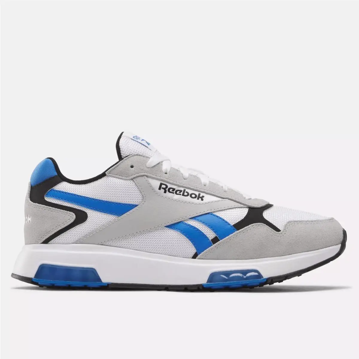 Reebok shoes - White/Kinetic Blue/Grey 1 4