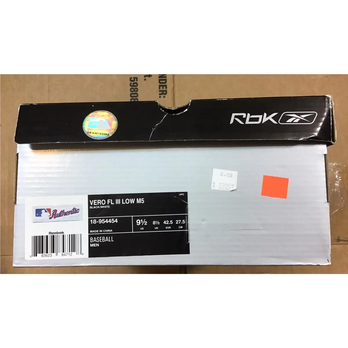 Reebok shoes - Vero III Low M5 - Vero III Low - Baseball cleats - Black 4
