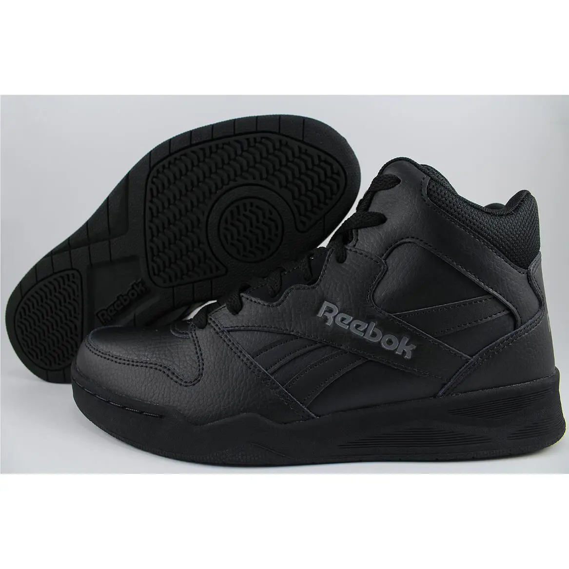 Reebok shoes - Royal BB4500 H2 - Royal - Black, Full way: Black/Alloy (Gray) 8