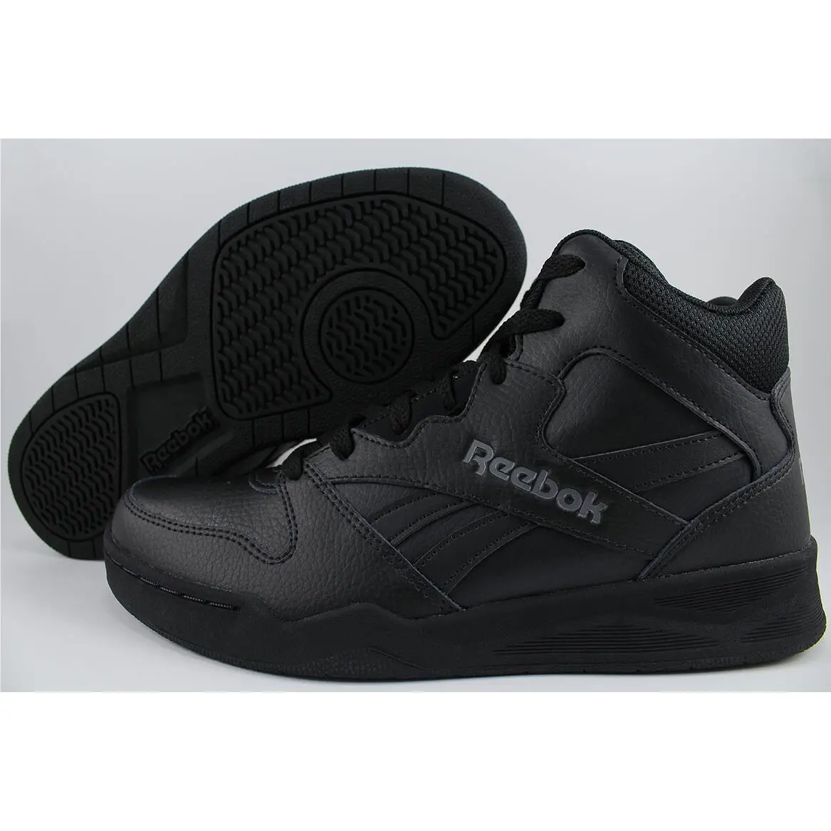 Reebok shoes - Royal BB4500 H2 - Royal - Black, Full way: Black/Alloy (Gray) 8