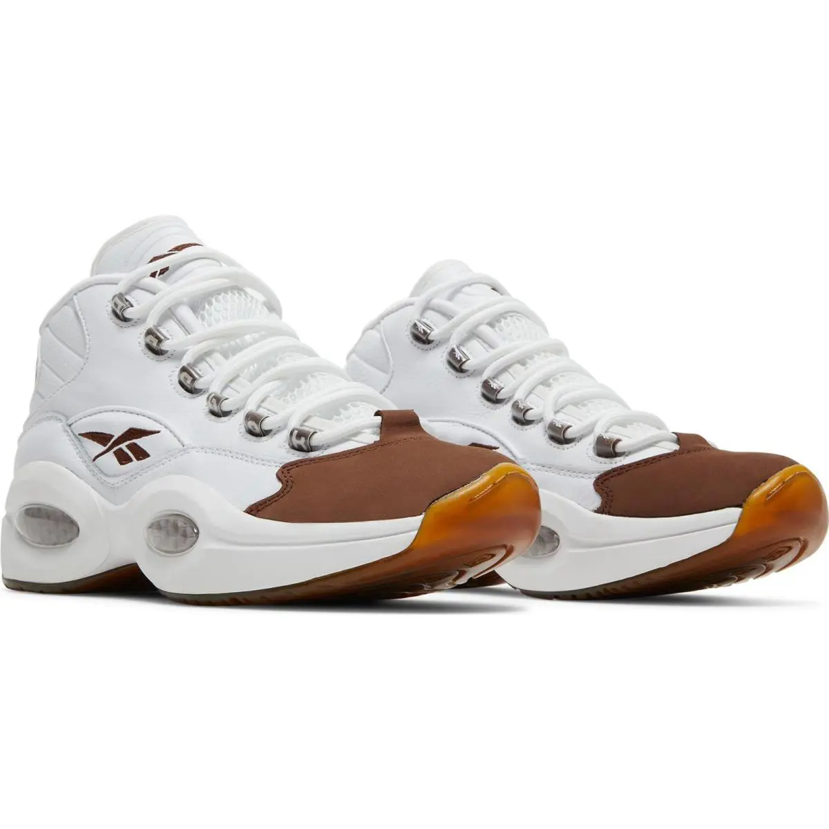 Reebok shoes - Footwear White/Footwear White/Brush Brown 3