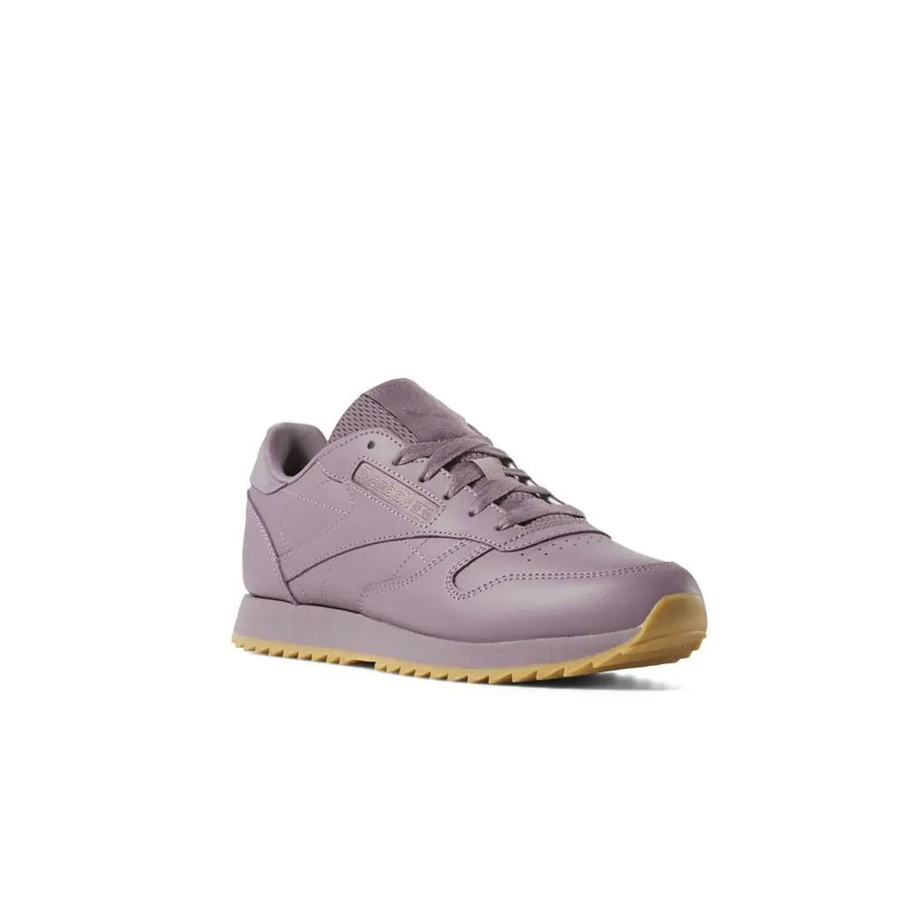 Reebok Classic Leather Ripple Noble Orchid/gum Women`s Shoes CN6992 - Noble Orchid/Gum