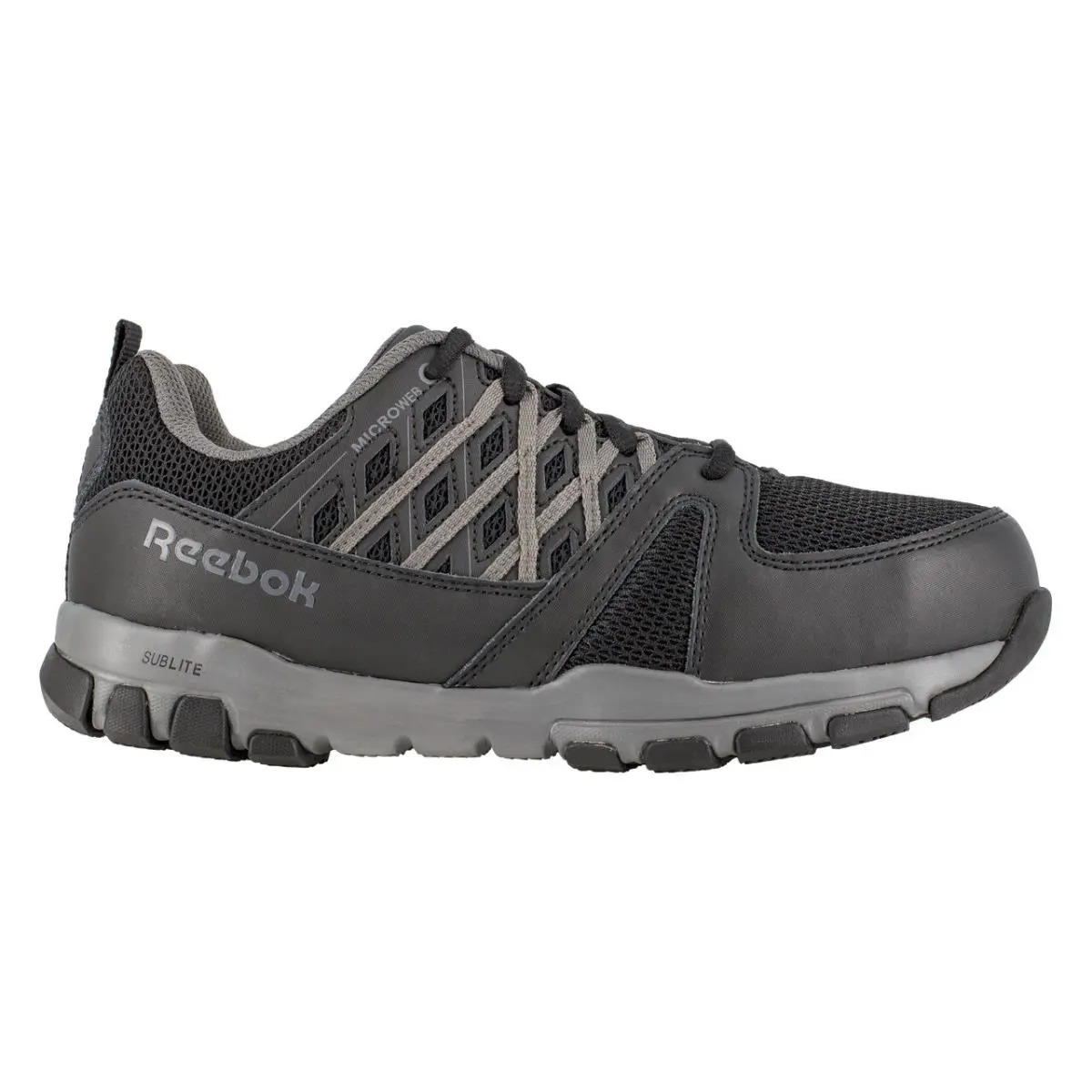 Reebok shoes - SUBLITE WORK - SUBLITE WORK - RB416 - Black with Grey Trim 7