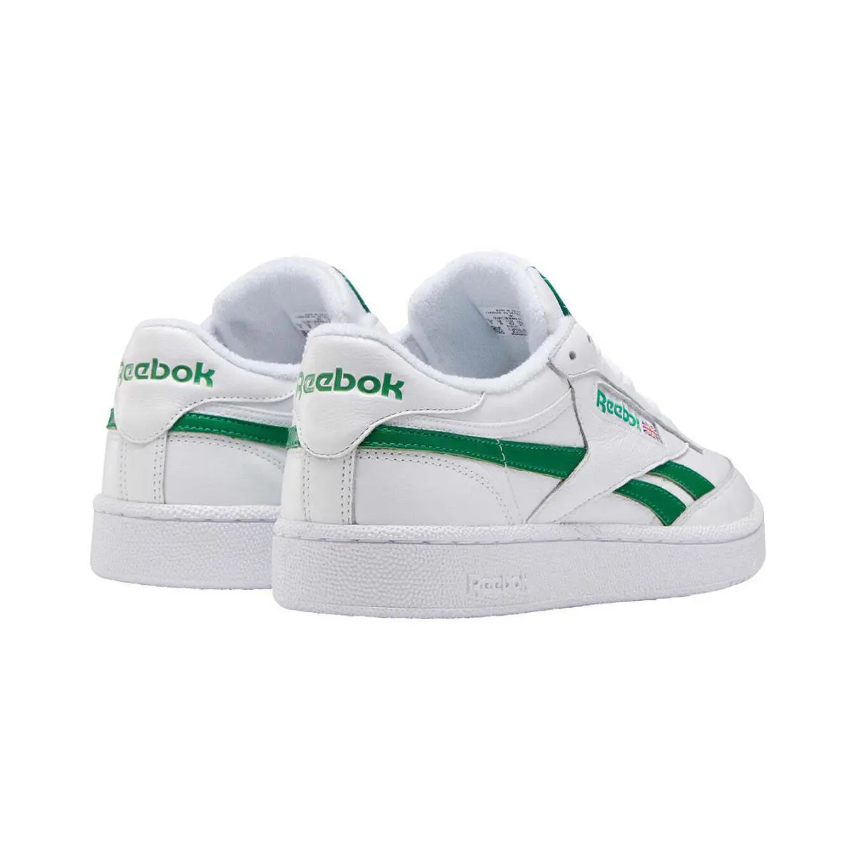 Reebok shoes - White/White/Glen Green 2