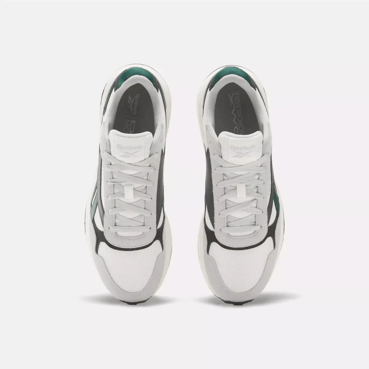 Reebok shoes - Chalk/Grey 1/Collegiate Green 8