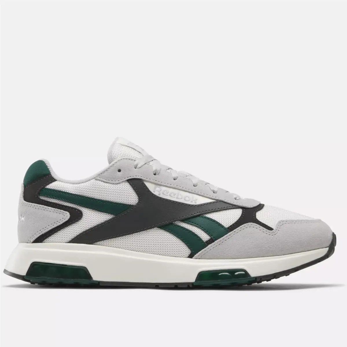 Reebok shoes - Chalk/Grey 1/Collegiate Green 4