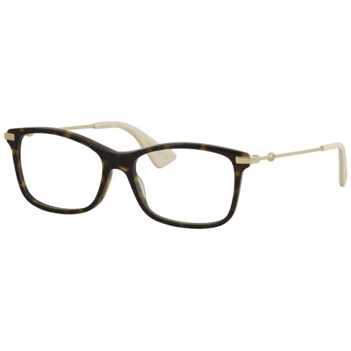 Gucci Women`s Eyeglasses Gucci-logo GG0513O 002 Havana Optical Frame 54-mm - Frame: Havana