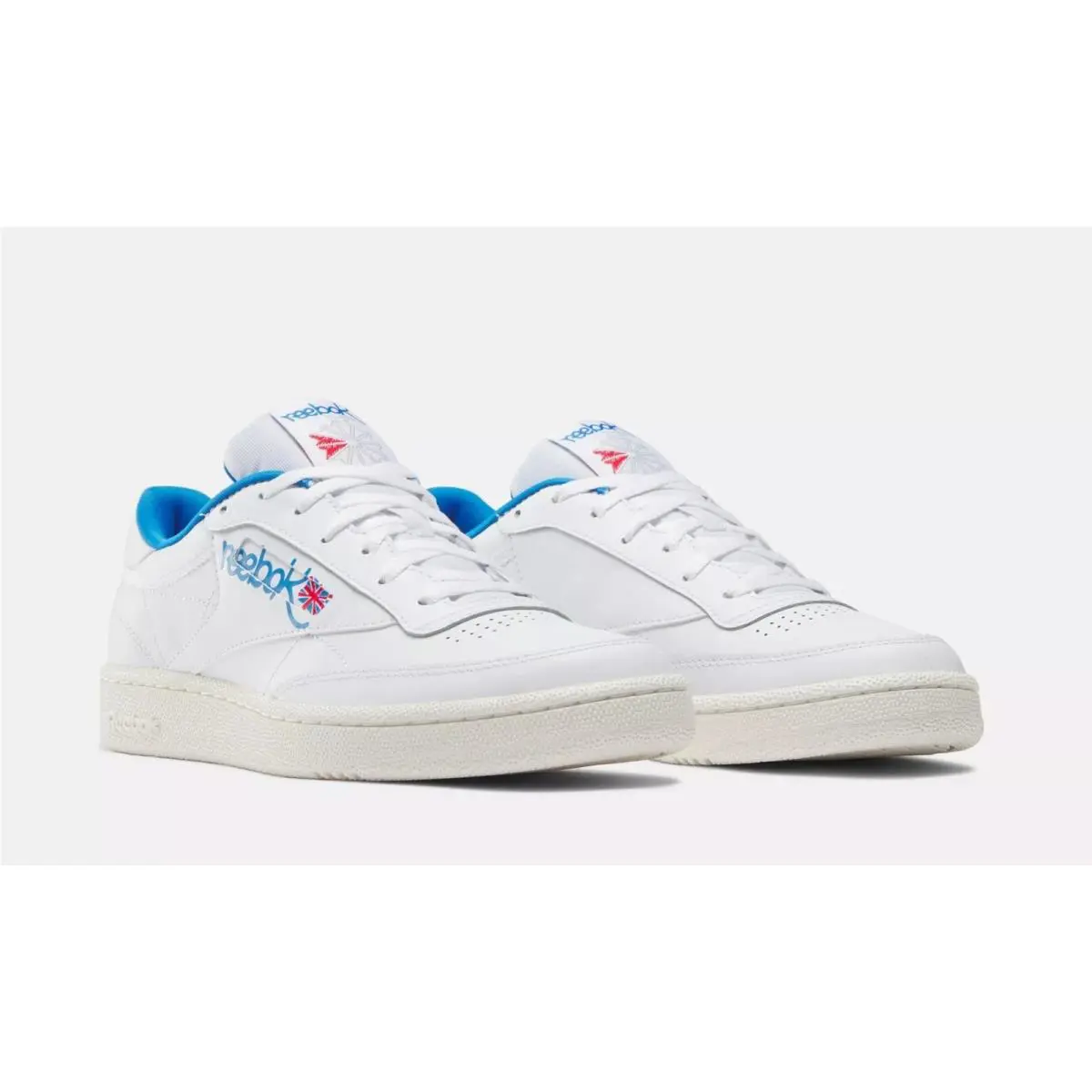 Reebok shoes - Ftwr White / Chalk / Kinetic Blue 0