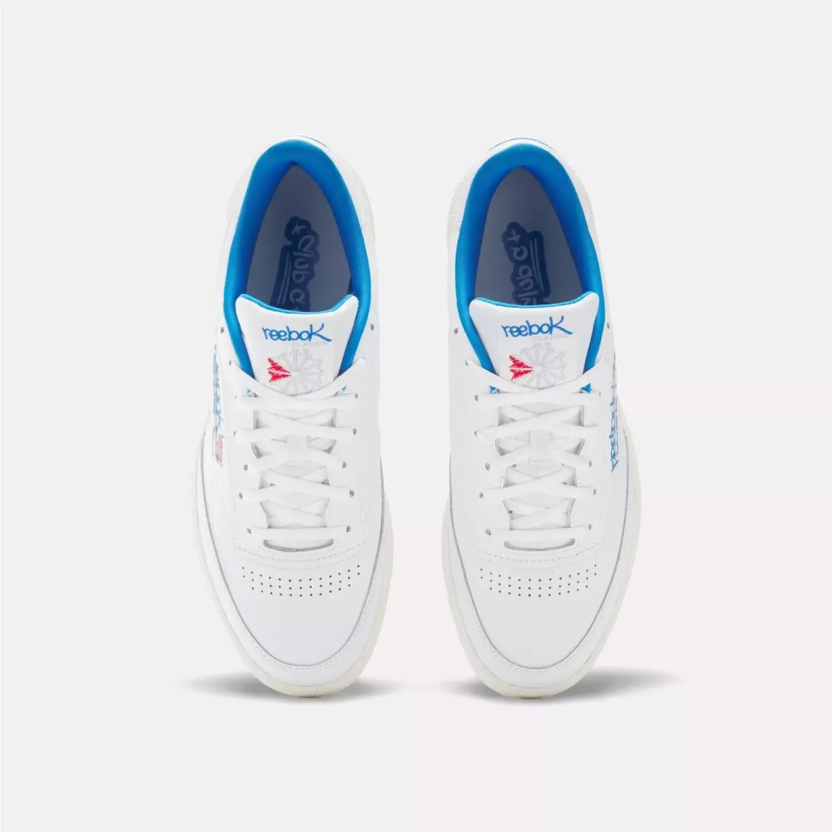 Reebok shoes - Ftwr White / Chalk / Kinetic Blue 7