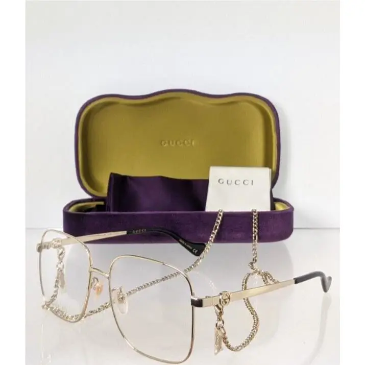 Gucci Eyeglasses GG 1092 001 Gold GG 1092O 56mm