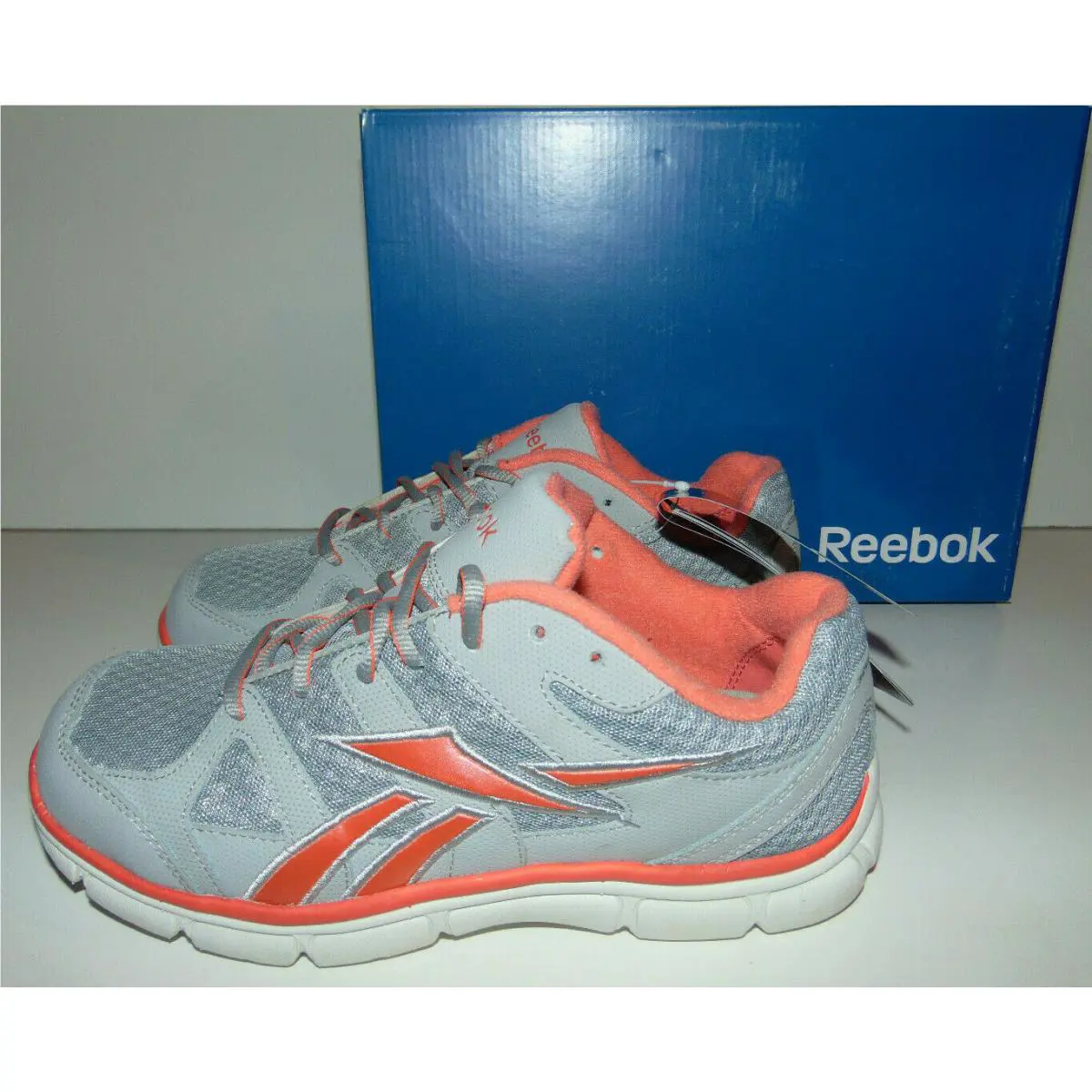 Reebok shoes - Sports grip - Sports grip - Grey/Peach Oxford 8