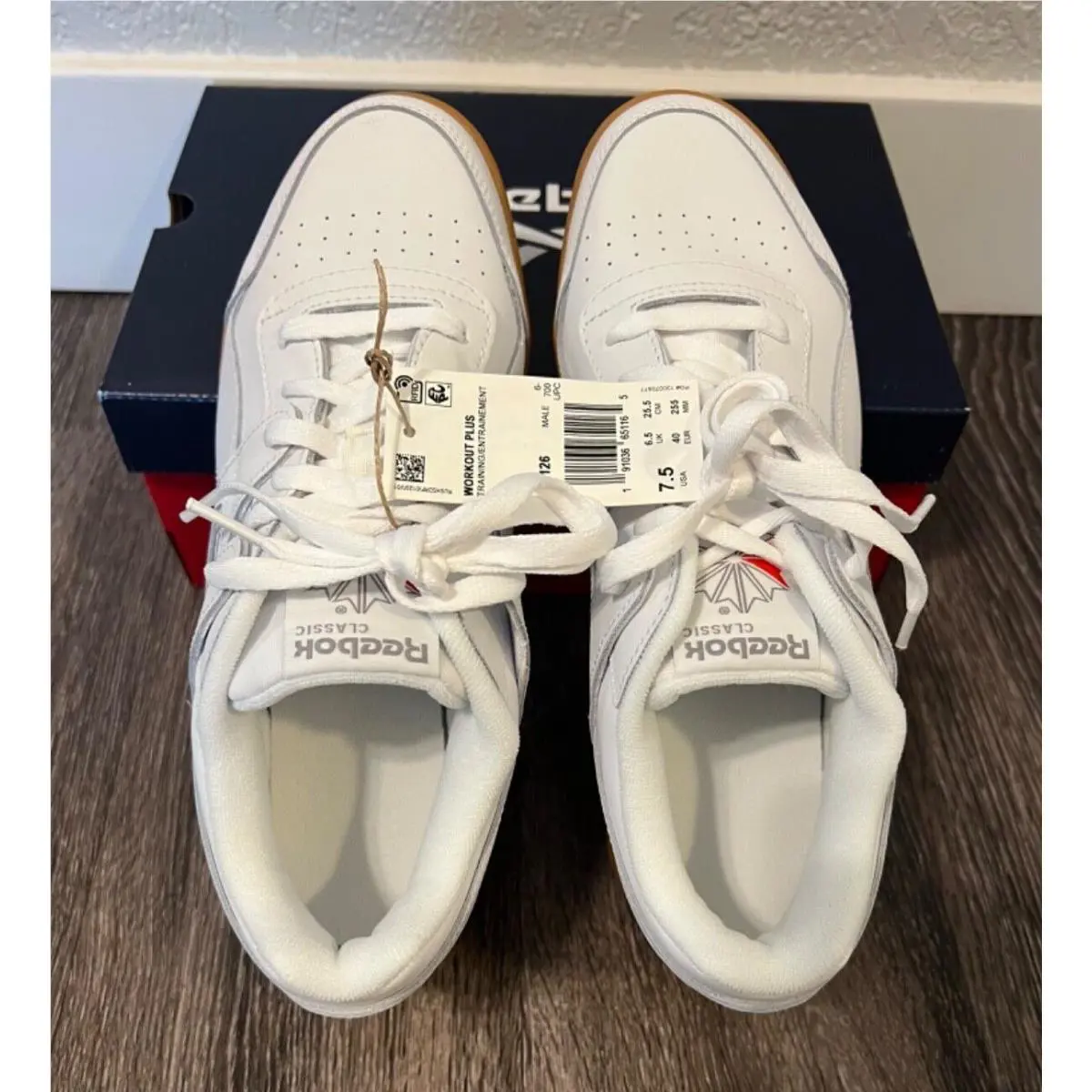 Reebok shoes - Reebok Workout Plus - Workout Plus - CN2126 - White 7