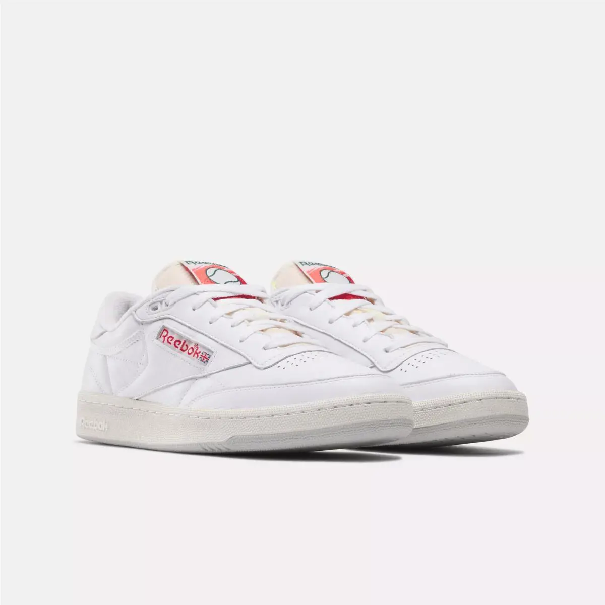Reebok shoes - White/Chalk/Vectorred 0