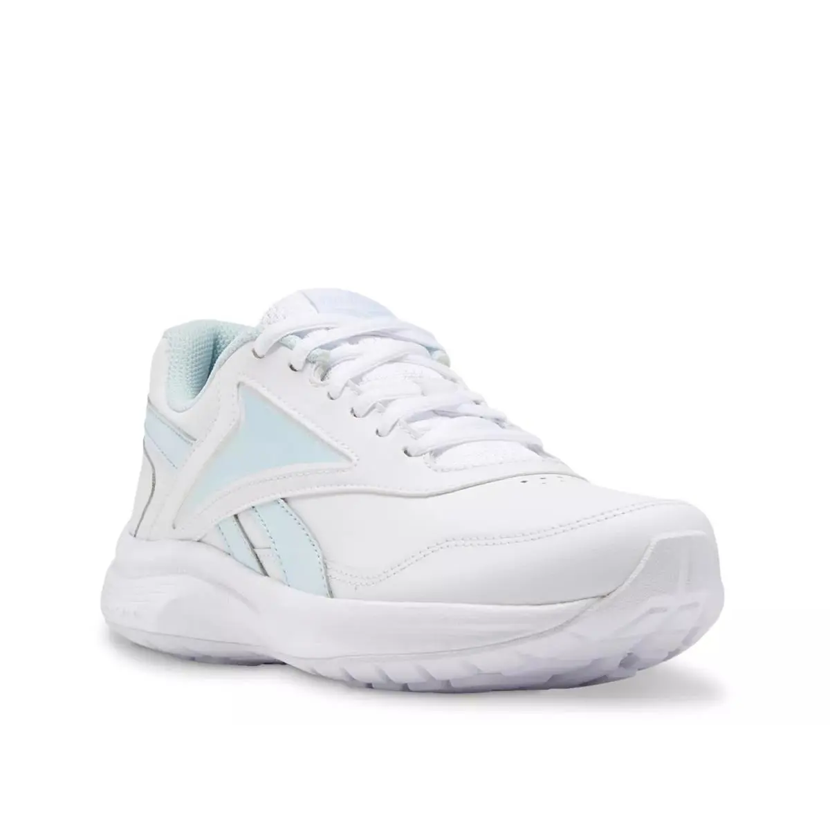 Woman`s Walking Shoes Reebok Walk Ultra 7.0 Dmx Max Walking Sneaker - White/Blue