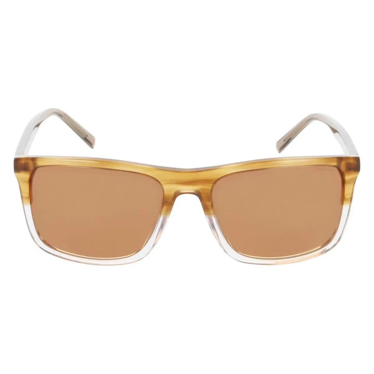 Nautica N6263S Sunglasses Male Brown Horn Gradient 56mm