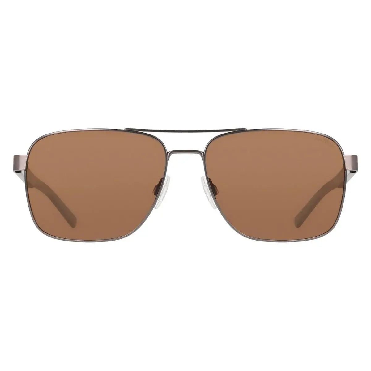 Nautica N5155S Sunglasses Male Satin Dark Gunmetal 59mm