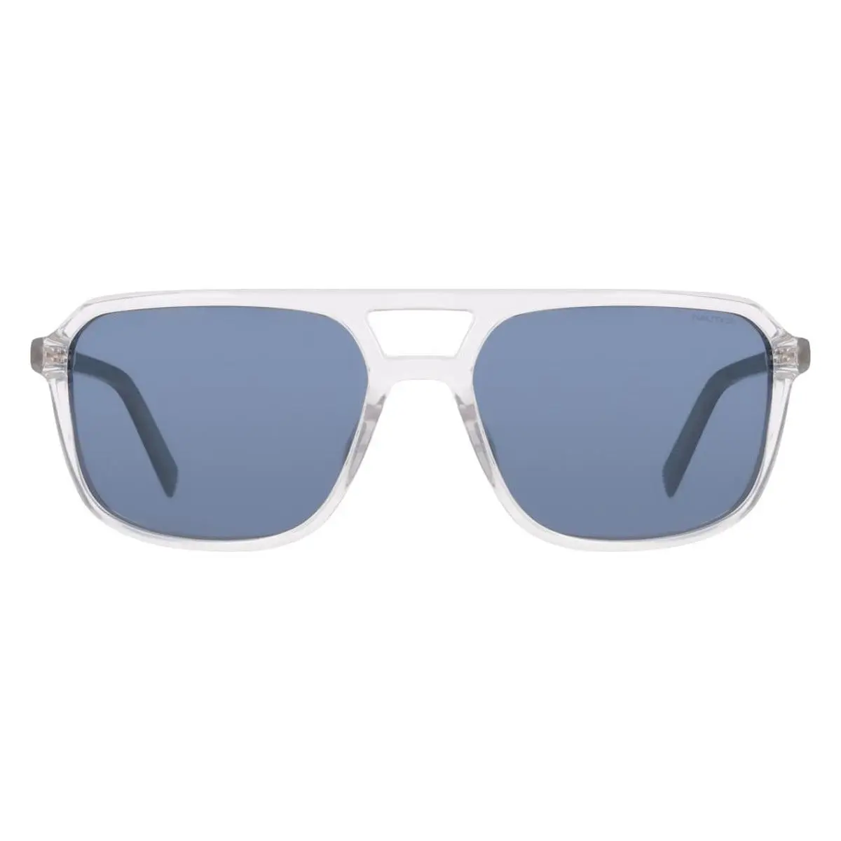 Nautica N6264S Sunglasses Male Crystal Clear 58mm