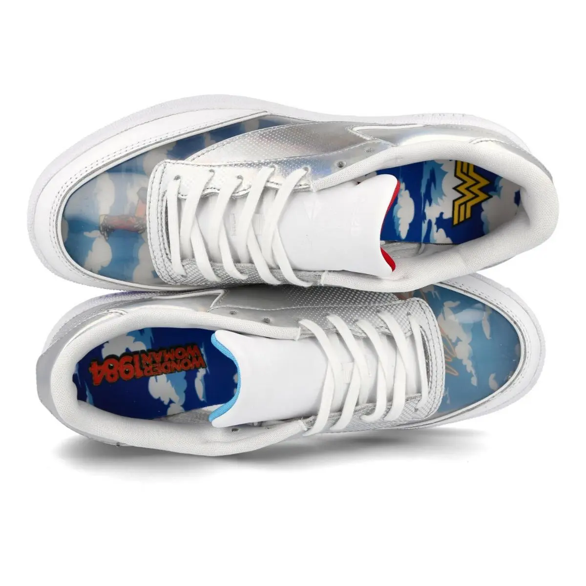 Reebok shoes - Reebok Club C 85 x WW84 Collectables - FW6180 - White/Silver Metallic (UPC: 191984619118) 5