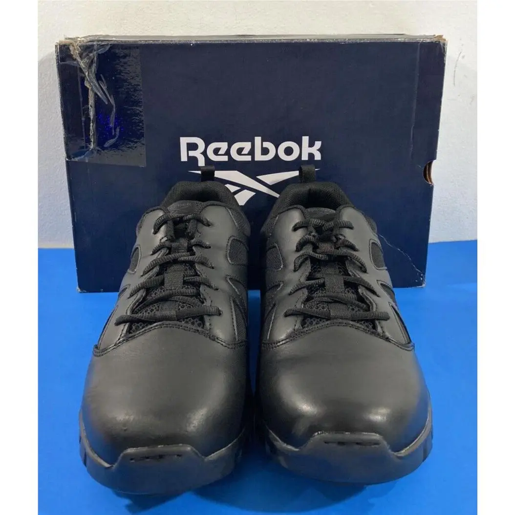 13 M Reebok Men`s Sublite Cushion Tactical Shoe RB8105 Black