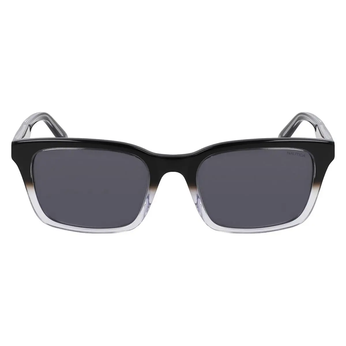 Nautica N6262S Sunglasses Men Black Crystal Gradient 53mm