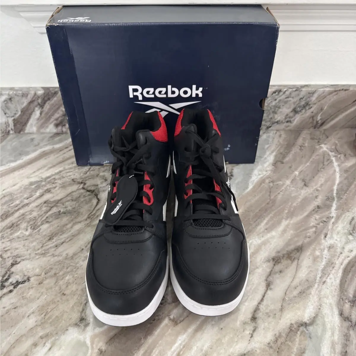 Reebok shoes - Reebok Work - Work - BB4500 - Black red white 1
