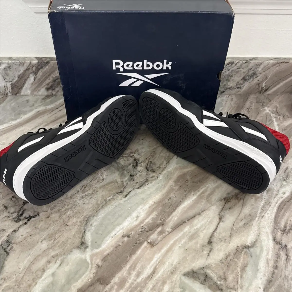 Reebok shoes - Reebok Work - Work - BB4500 - Black red white 5