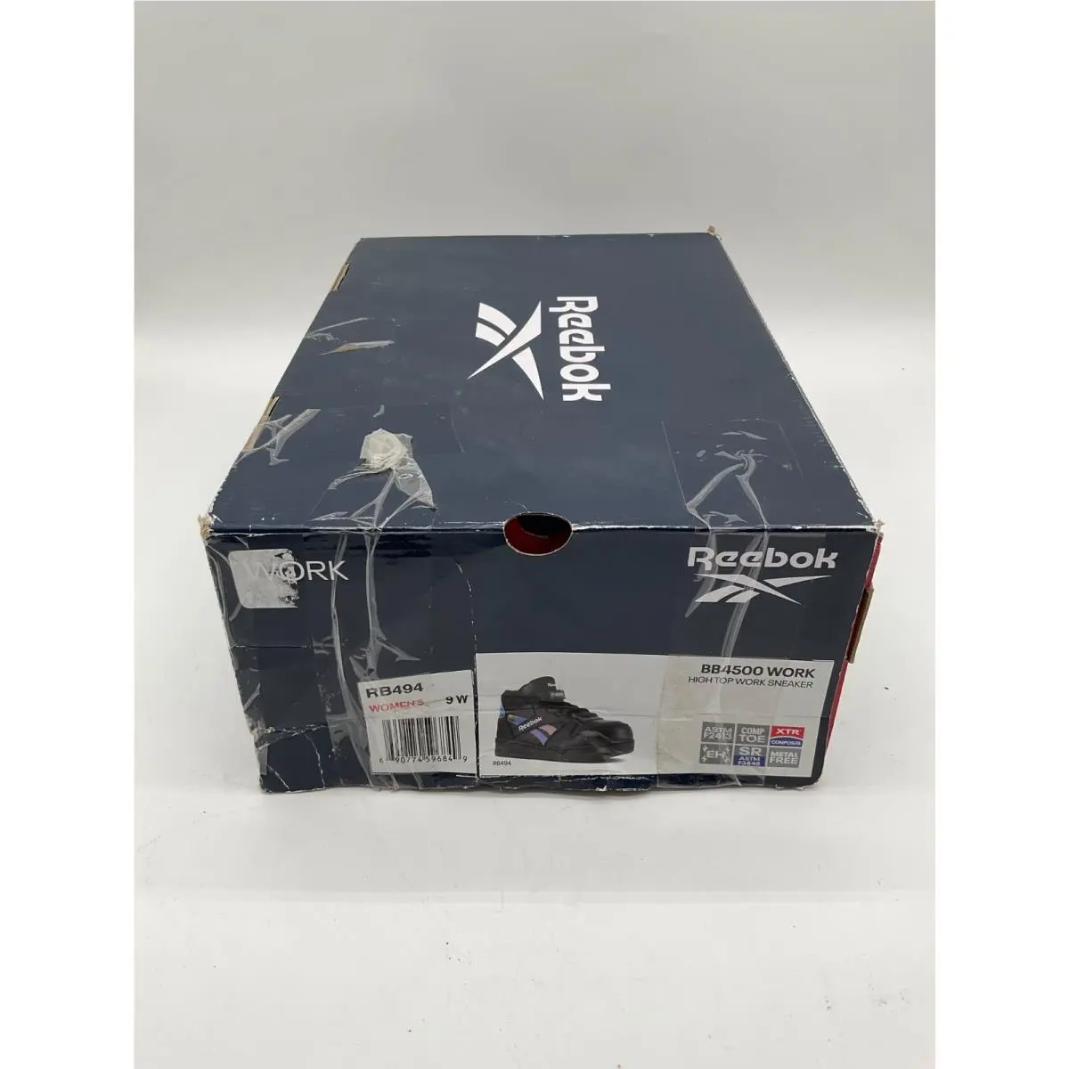 Reebok Womens BB4500 Leather Composite Toe Work Safety Shoes