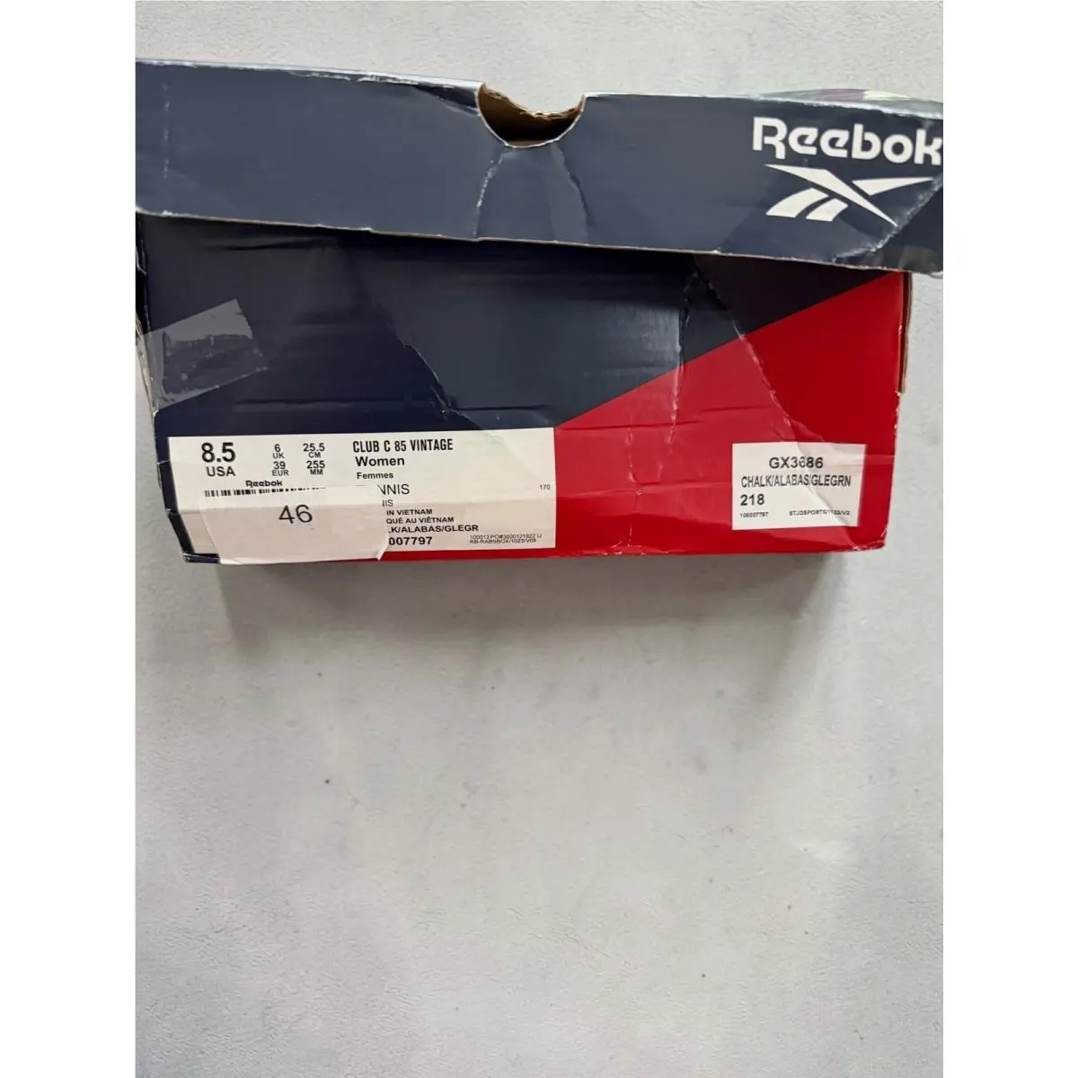 Reebok shoes - Reebok Club C 85 - Club - GX3686 - White (UPC: 195734111976) 15