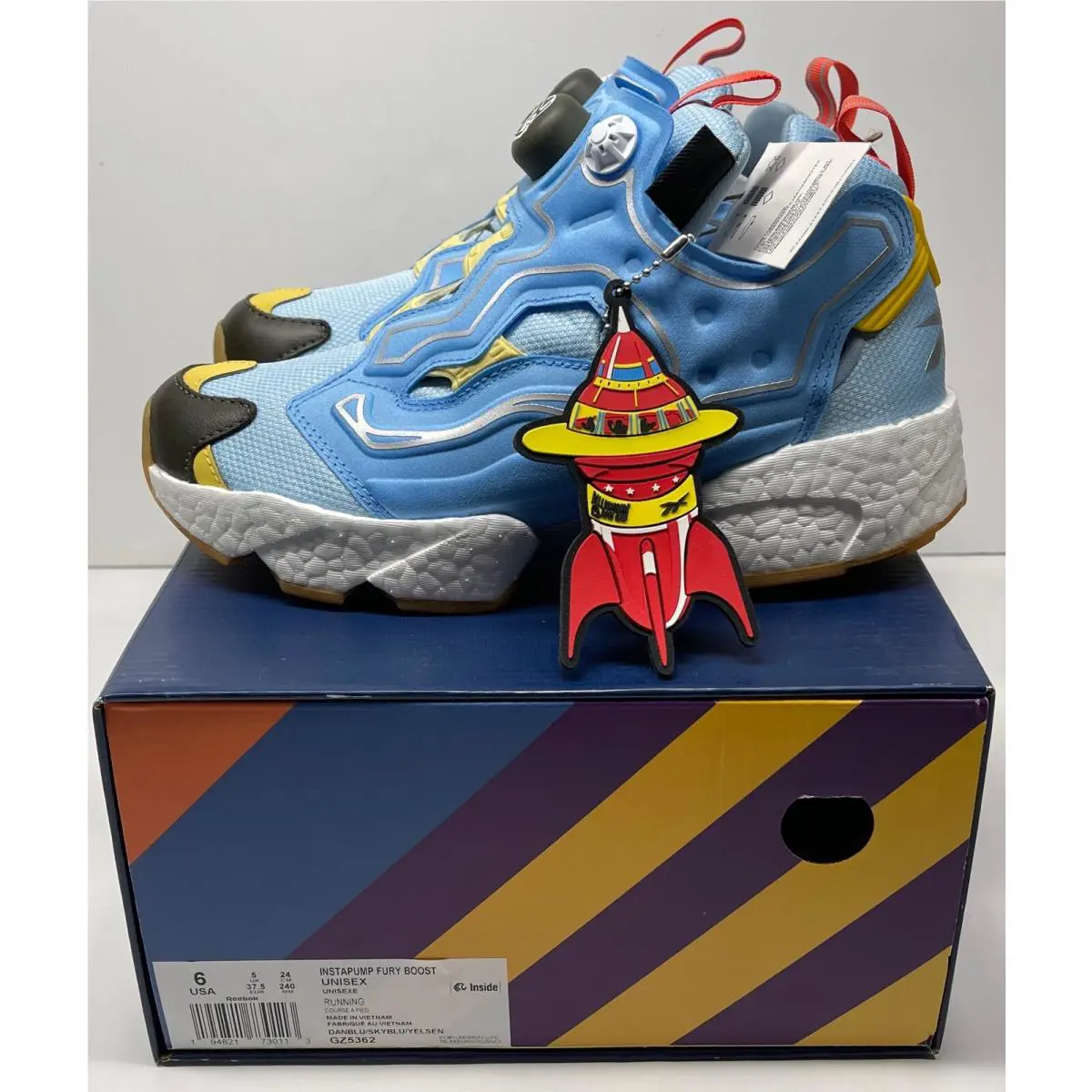 Reebok Classics Men x Billionaire Boys Club Bbc Instapump Fury Boost Blue GZ5362