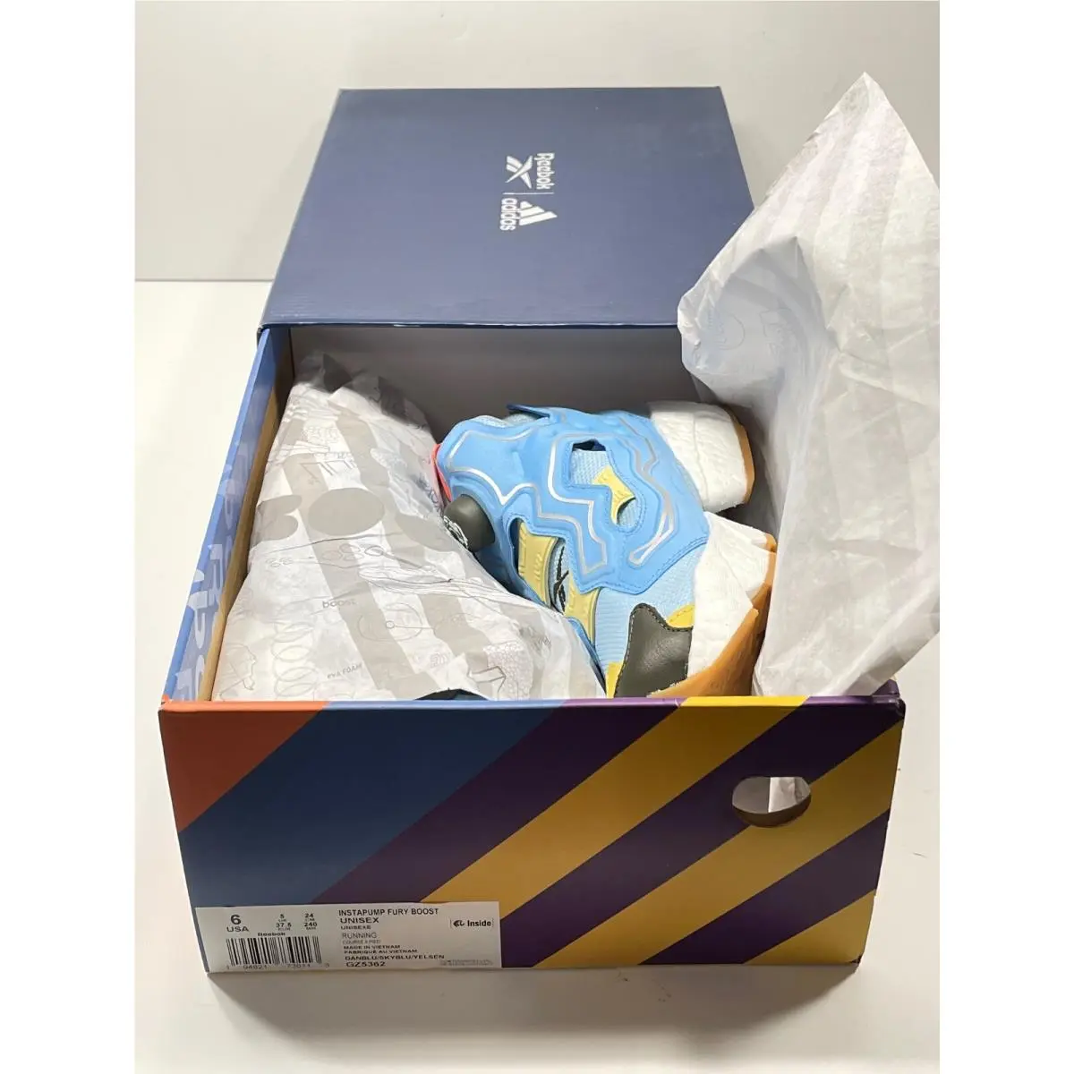 Reebok shoes - Reebok Instapump Fury - Instapump Fury - GZ5362 - Multicolor (UPC: 194821730113) 7