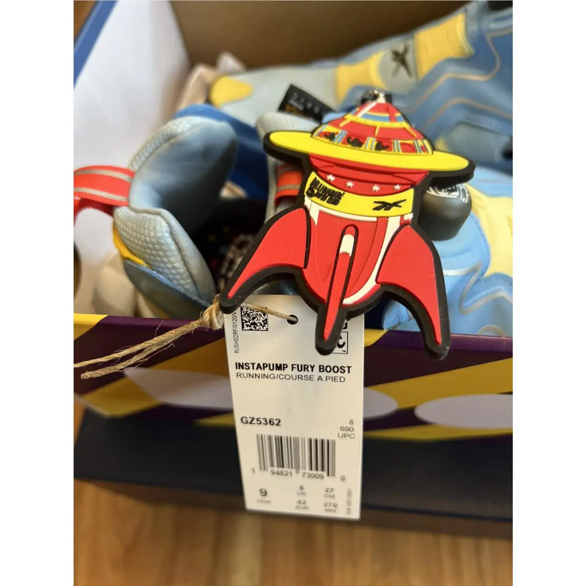 Reebok shoes - Reebok Instapump Fury - Instapump Fury - GZ5362 - Blue 0