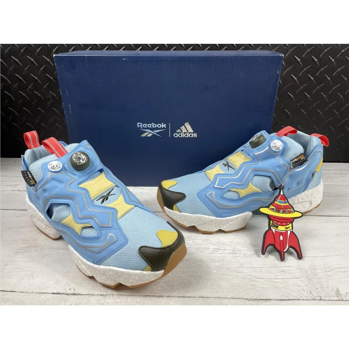 Reebok Classics Men x Billionaire Boys Club Bbc Instapump Fury Boost Blue sz 9.5 - Multicolor