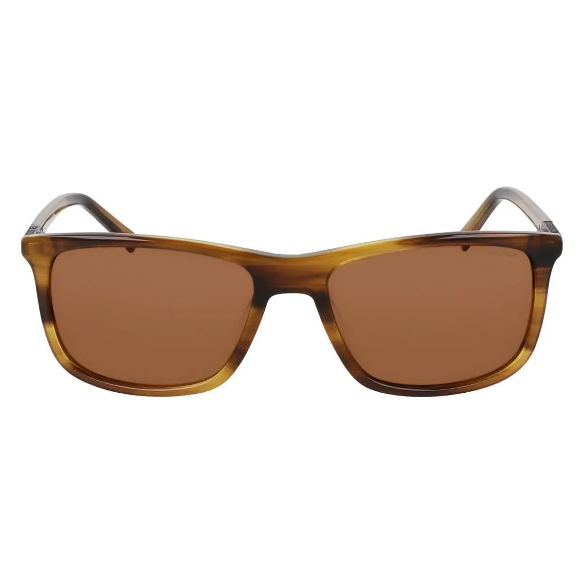Nautica N6260S Sunglasses Male Dark Brown Horn 57mm