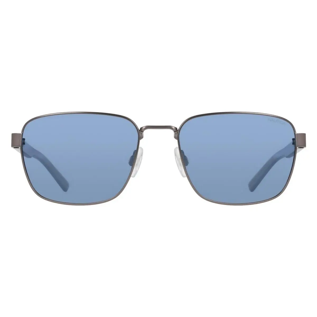 Nautica N5154S Sunglasses Male Satin Dark Gunmetal 56mm